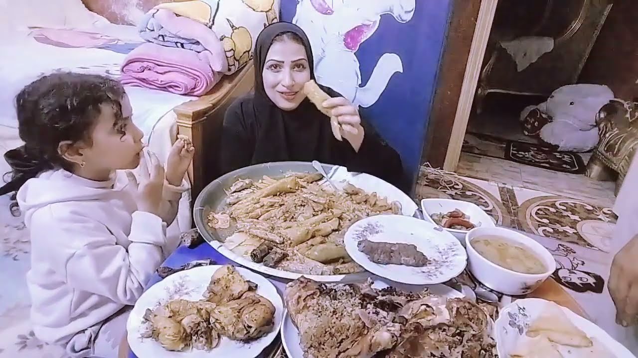 فطار تاني يوم رمضان كل سنه وانتم طيبين♥️ تعالوا شوفوا بيقول لي كان نفسي اسميها مروه 😂👍🔔♥️