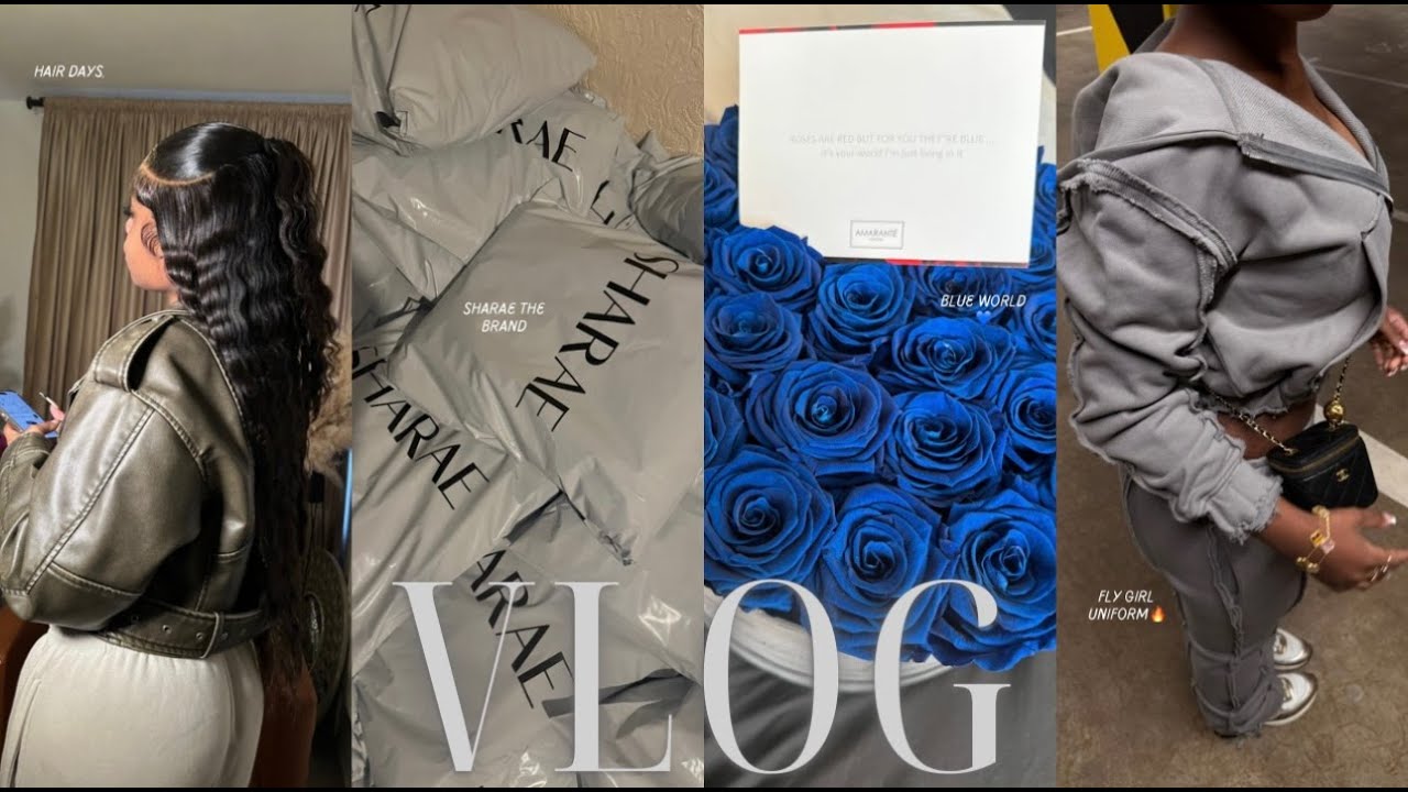 VLOG: Drop day prep, hair appointment, valentines prep + STB restock?