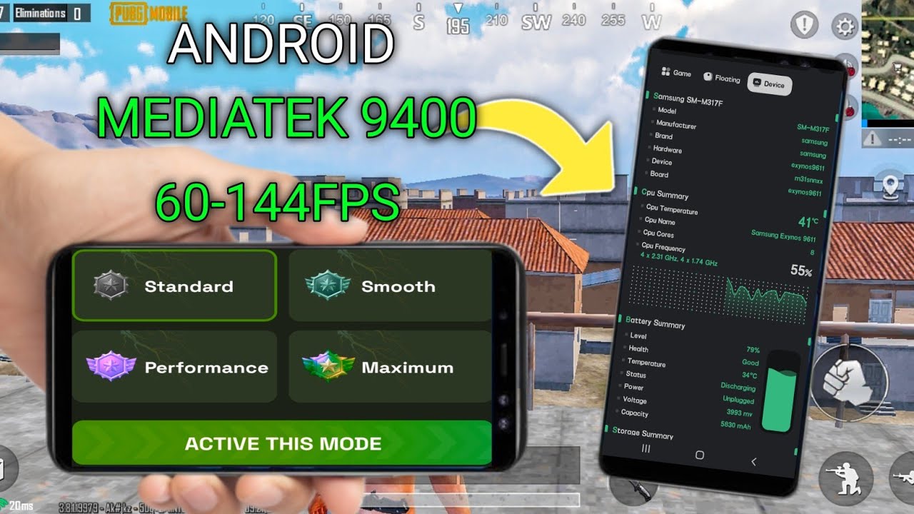 Разблокировка 120 кадров в секунду на Android + Mediatek, 144 кадра в секунду без рута, 100% рабо...