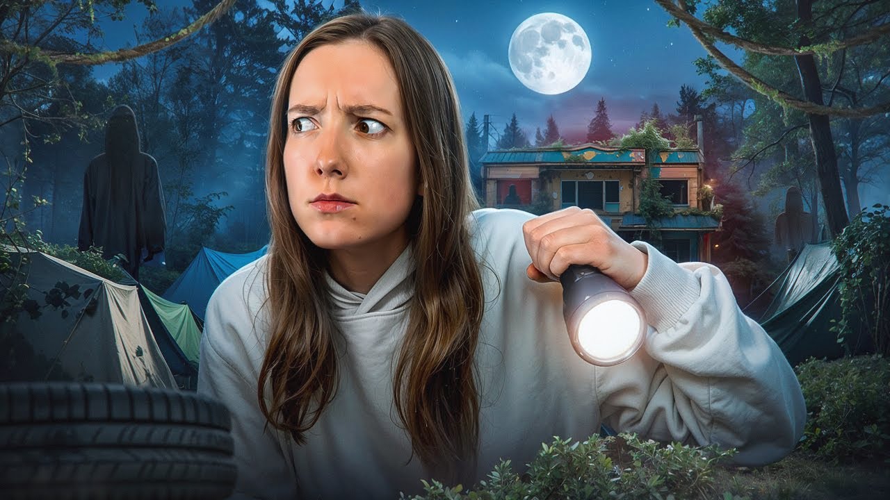 ПРЯТКИ в ЗАБРОШЕННОМ ЛАГЕРЕ ! **Нашли потайную дверь**  [Бешеные Прятки]