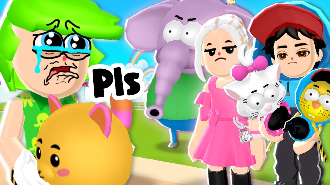 😭 Обмен питомцами с новыми игроками в PK XD