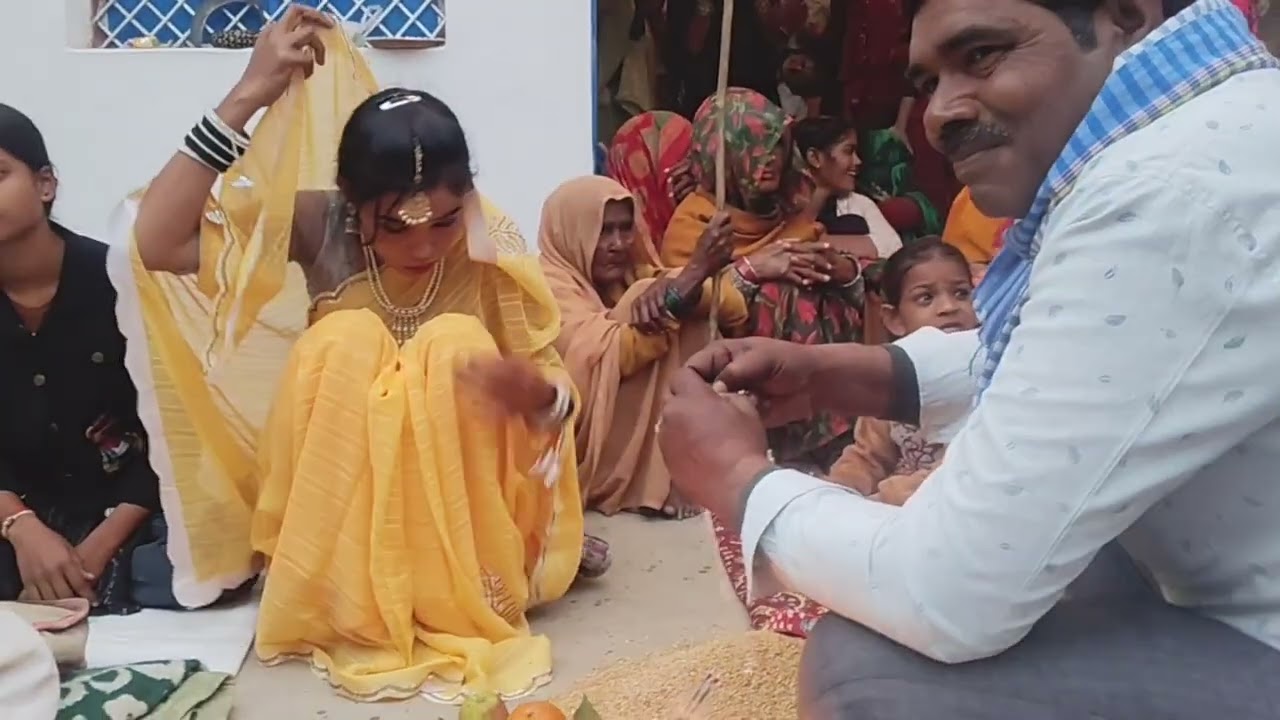 🙏गोद भराई बुंदेलखंड की परंपराएं देखें 💕