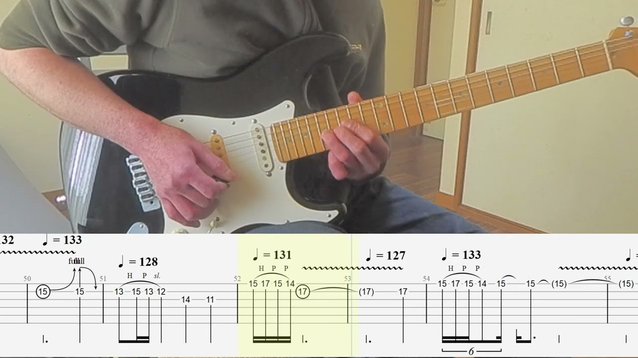 Yngwie Malmsteen - How Many Miles to Babylon Intro 練習