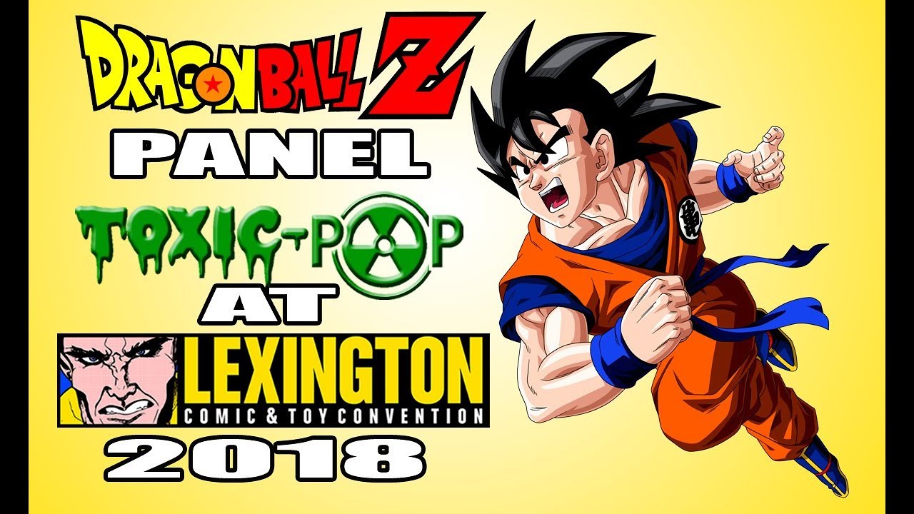 Dragonball Z Panel at Lexington Toy & Comic Con 2018