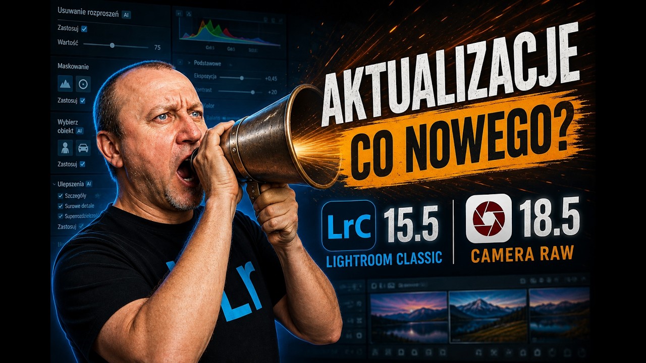 Nowości Lightroom 15.5 i Camera Raw 18.5, kt&oacute;re naprawdę ułatwiają edycję