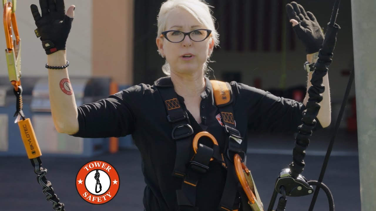 How to use a spreader bar on a harness with Tower Safety