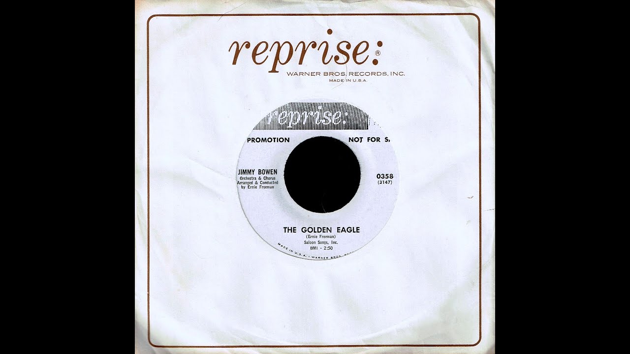 Jimmy Bowen (Wrecking Crew) - THE GOLDEN EAGLE (United Recording)  (1965)