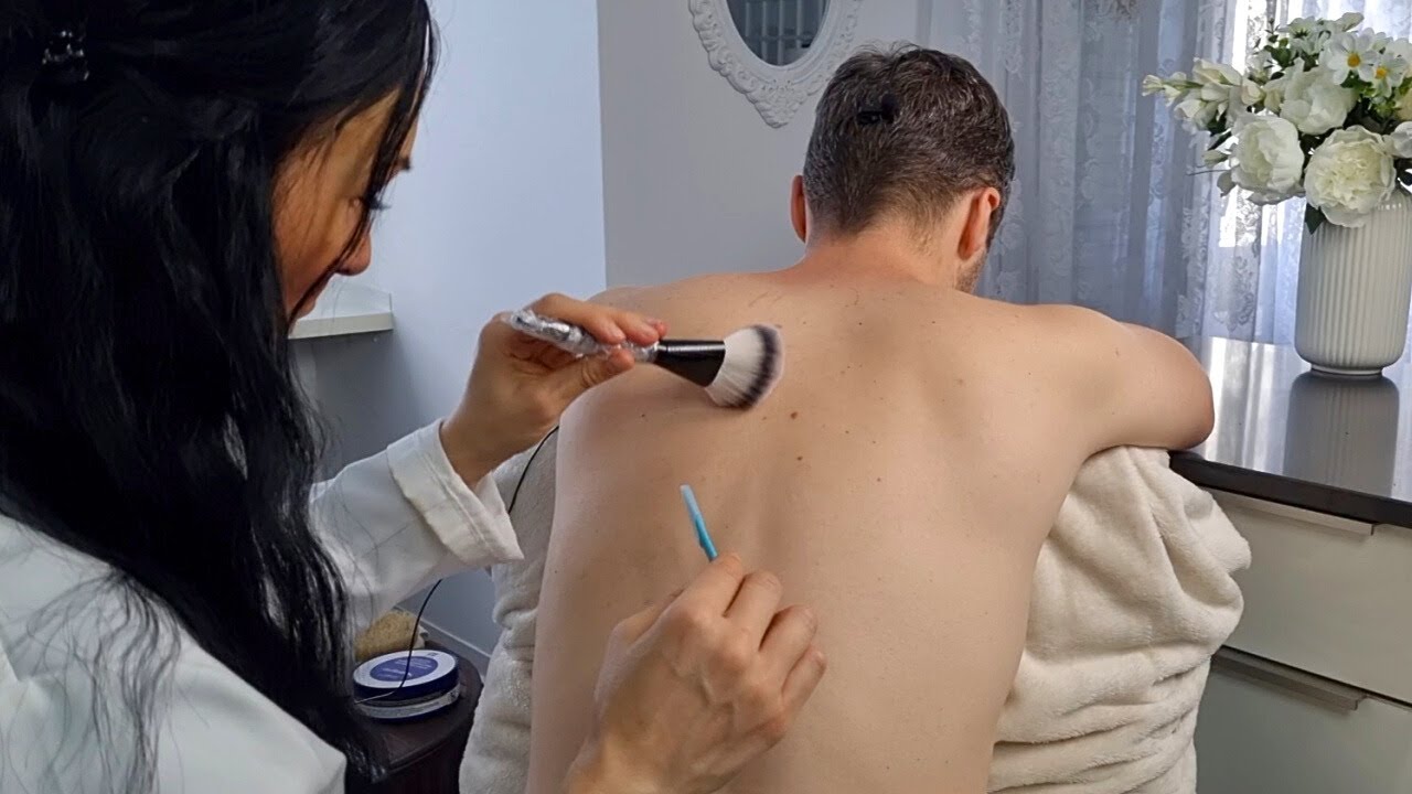 ASMR Smooth Back Shave For Intense Relaxation & Tingles