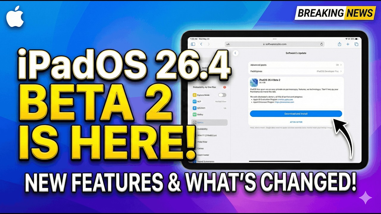 iPadOS 26.4 Beta 2 Is Here! What’s New & Changed So Far!