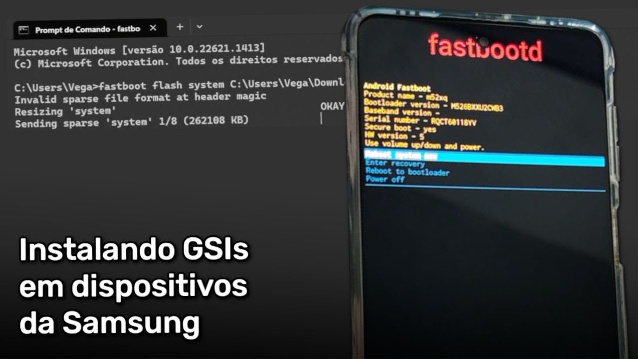 Instalando GSIs em dispositivos da Samsung (Android 10+)