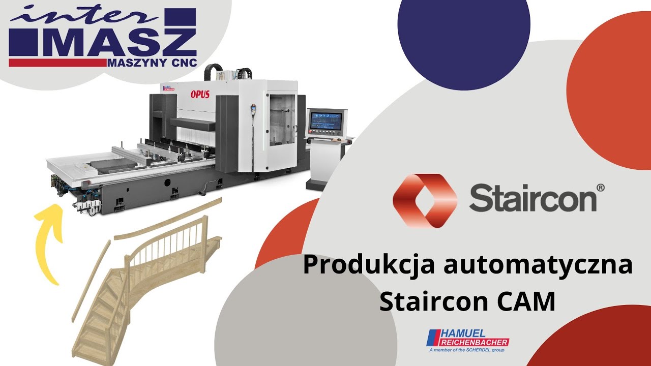 interMASZ: Staircon CAM - Produkcja na CNC jednym przyciskiem.