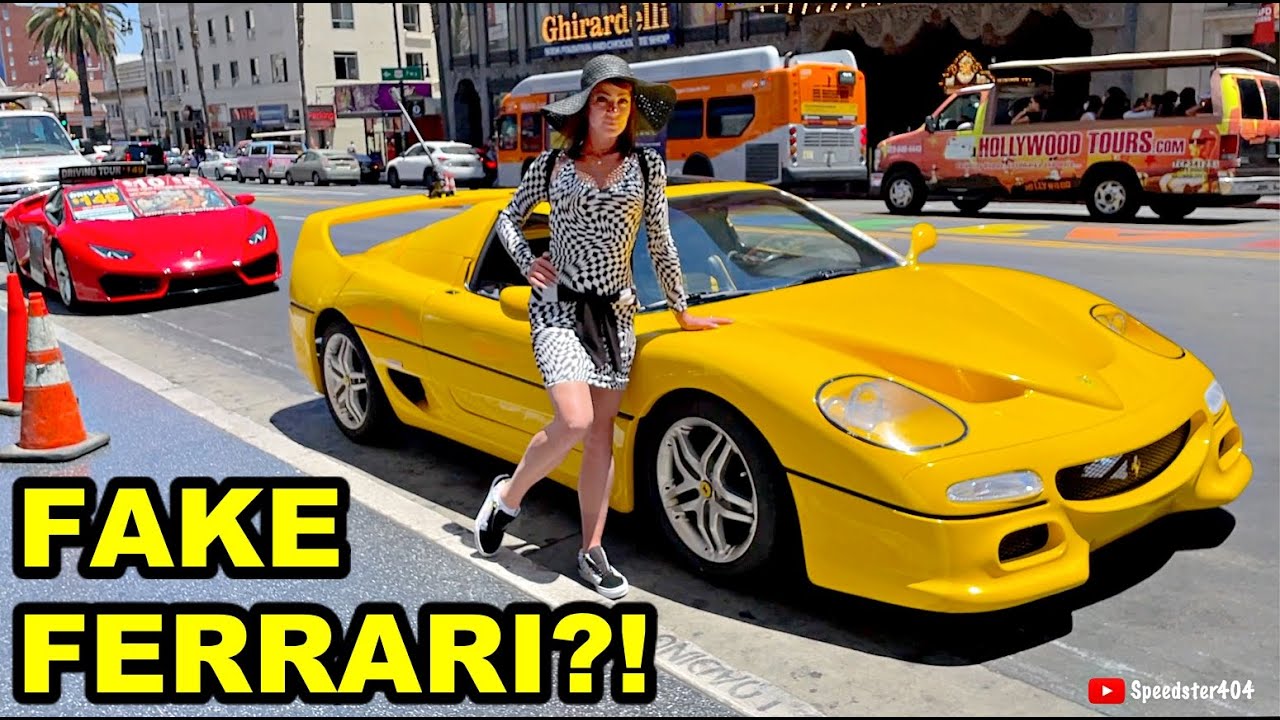 TROLLING Hollywood Tourists With My Fake Ferrari! Funny Reactions [Ep.2]