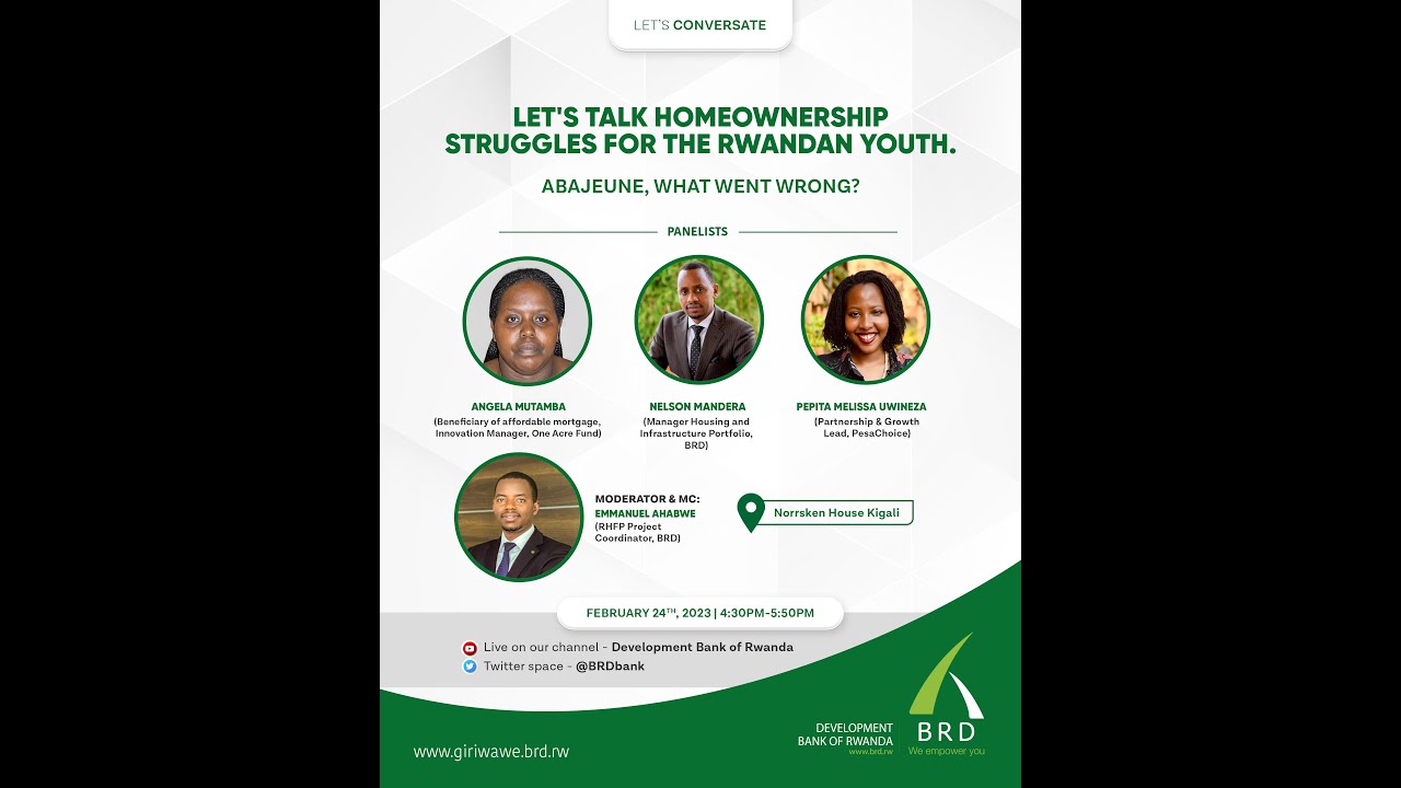 Affordable Housing Solutions for the Rwandan Youth