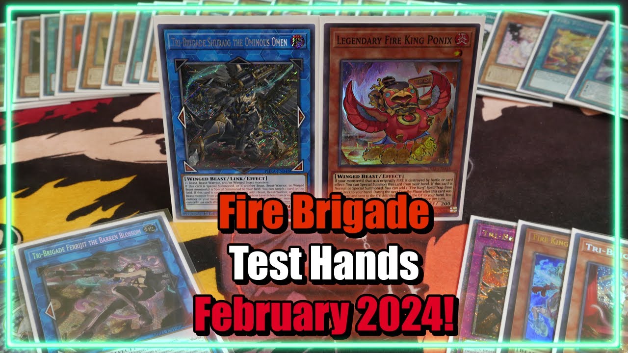 Yu-Gi-Oh! Fire King Tri-Brigade Test Hands and Combos for February 2024! | Post PHNI