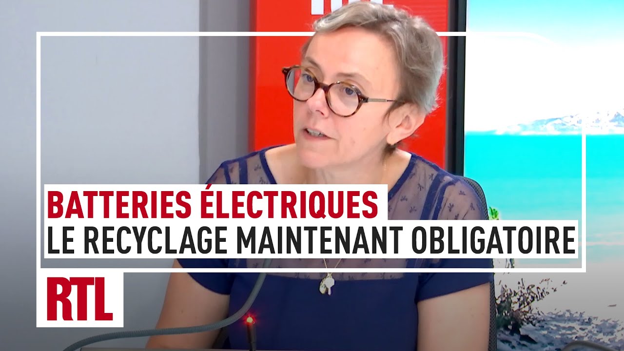 Batteries &eacute;lectriques : le recyclage maintenant obligatoire