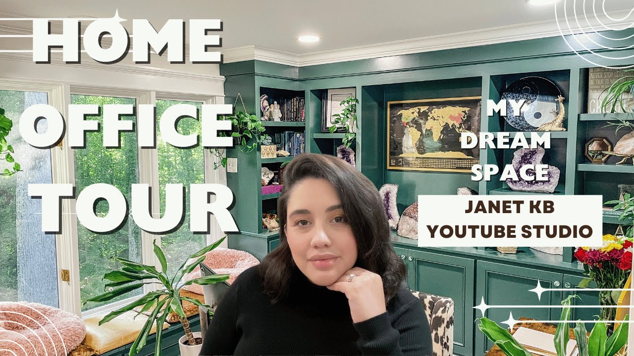 My Home Office Tour | Behind the Scenes | WFH Office