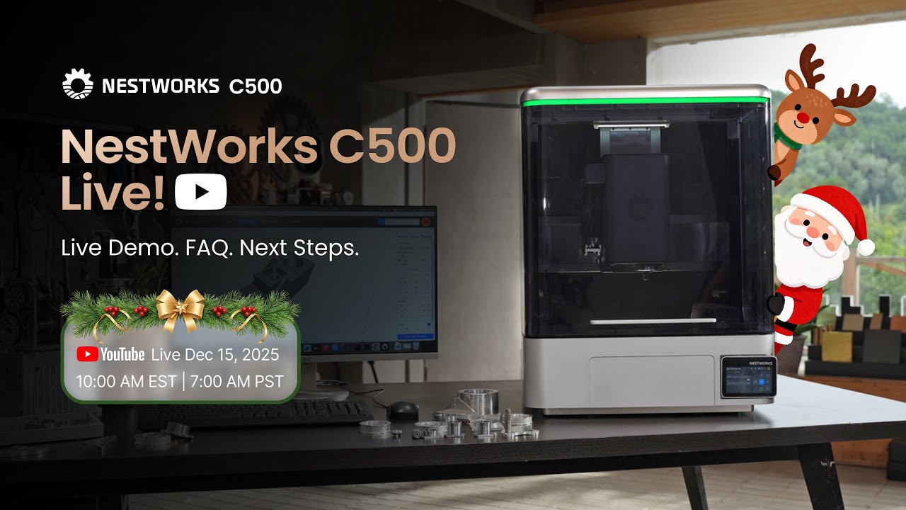 NestWorks C500 Livestream Event DEC 15, 10:00 AM ET |7:00 AM PT |11:00 PM CST