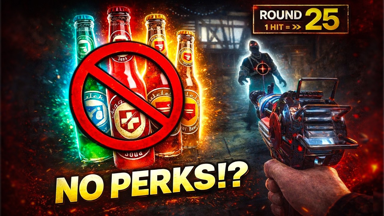 No Perks Challenge On Kino Der Toten