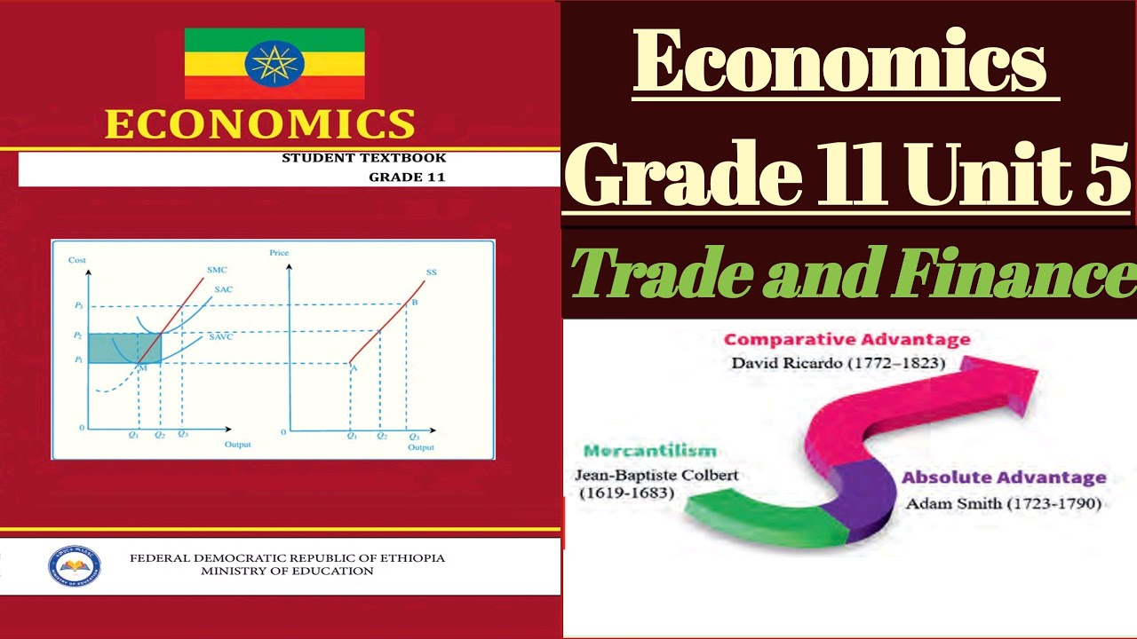 Economics Grade 11 Unit 5 Trade and Finance Part #1|A one studies |