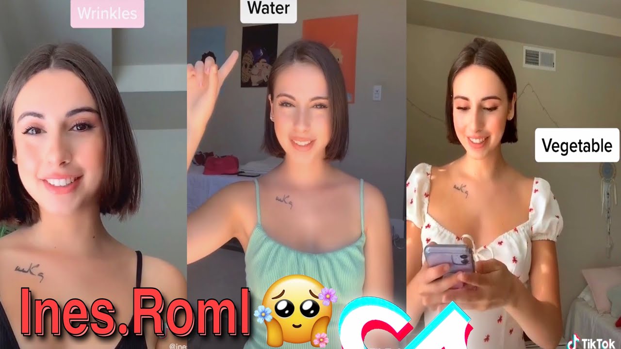 Ines.Roml TikToks | Words That Are Hard for Ines.Roml To Pronouce 💃