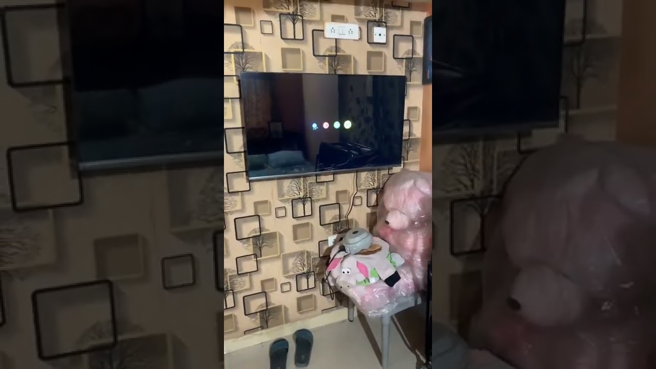 Our New TV 😄🤩 // VU Premium 43