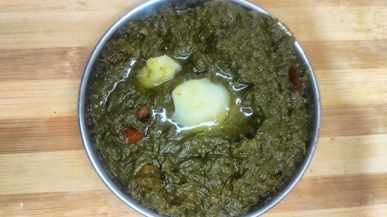 Sarson da saag recipe #punjabistyle #recipe #gharkakhana 