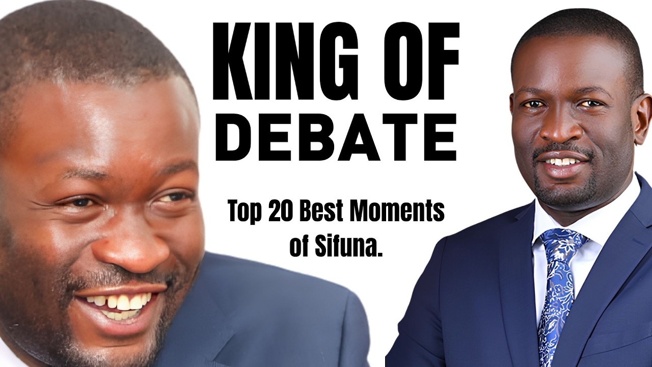 Debate Master; Top 20 Best Debate Moments of Edwin Sifuna