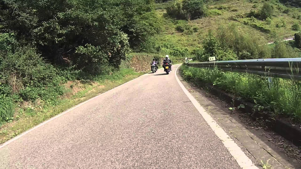 climbing valwig mountain Germany vfr800 gopro
