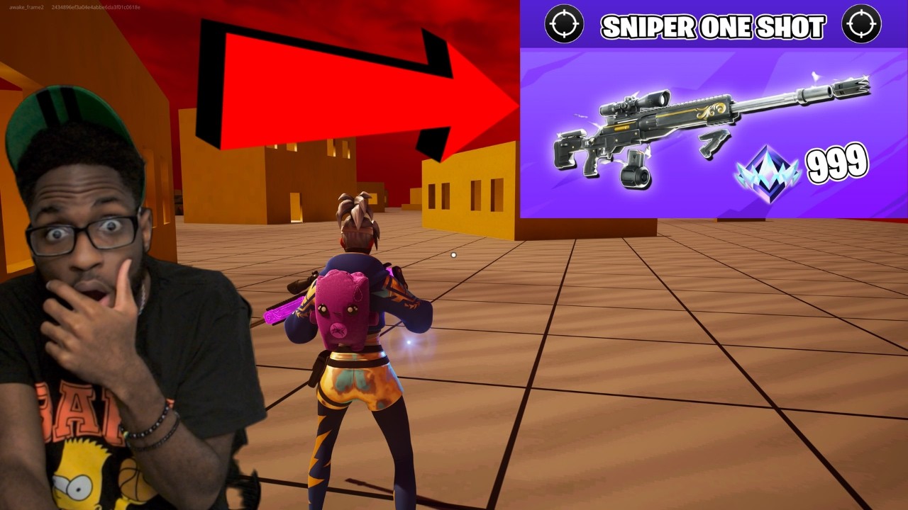 ME AND THE HOMIES PLAYED FREE FOR ALL SNIPING CHALLENGE ON FORTNITE