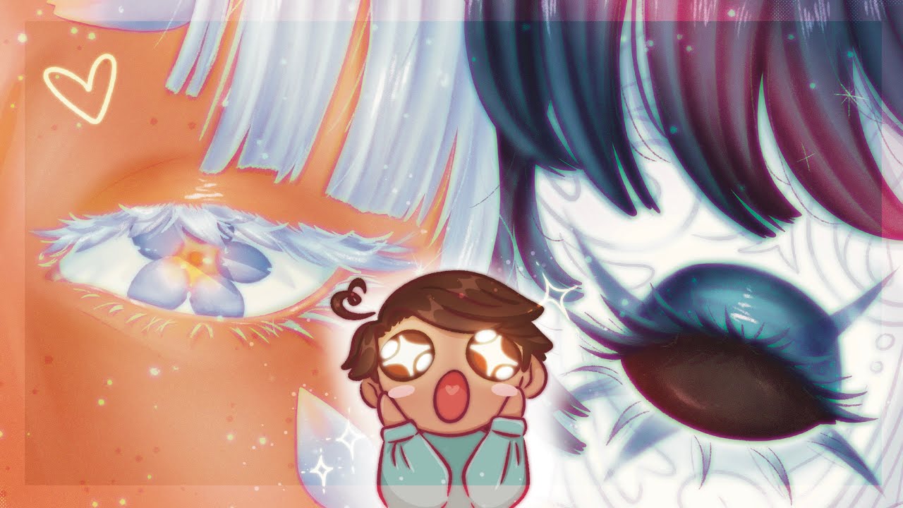 Art trends with my OCs! 🧑‍🎨 (speedpaint + commentary)