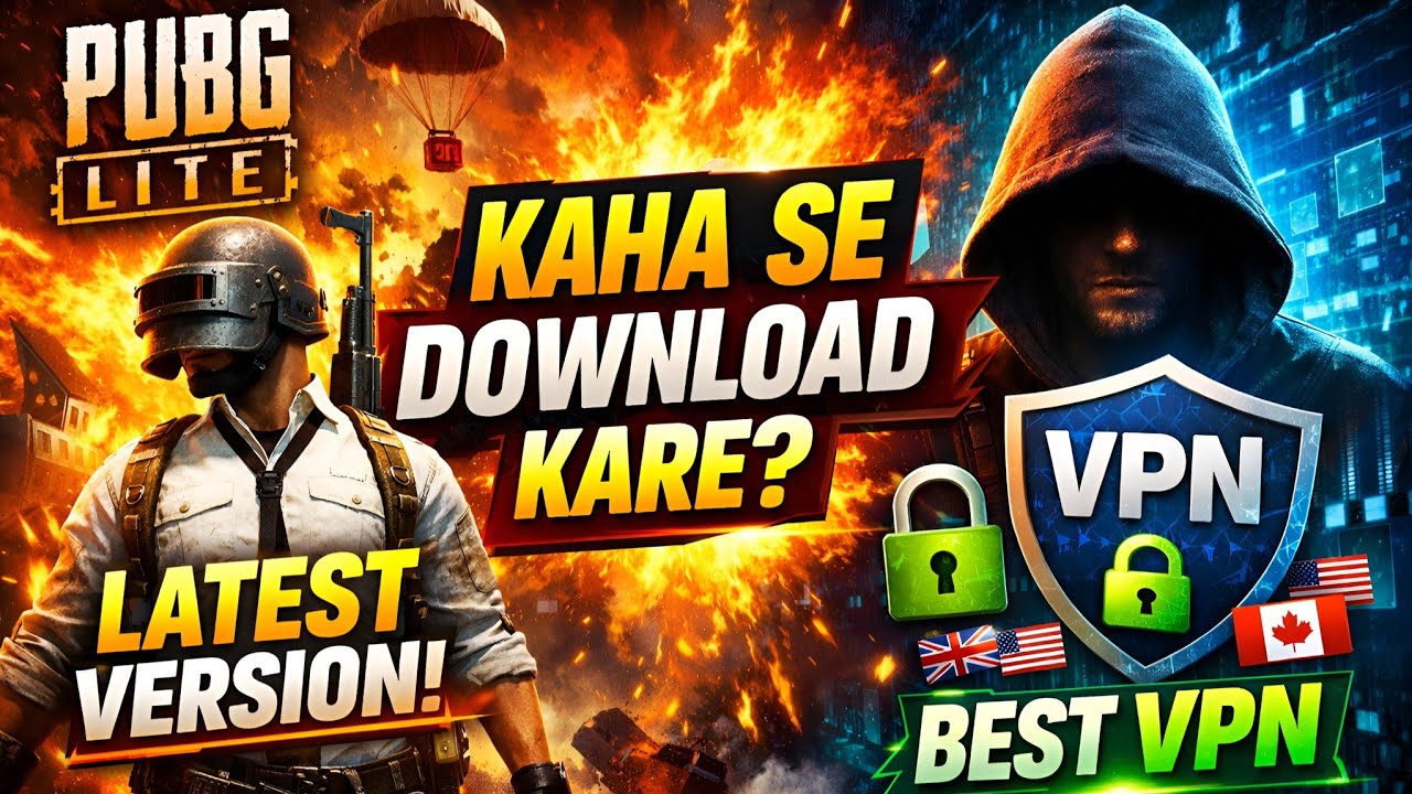 PUBG LITE KAISE DOWNLOAD KAREN 😱BEST VPN FOR PUBG LITE😂🤔 #pubglite #pubgmobile #bgmi #update #0.20.0