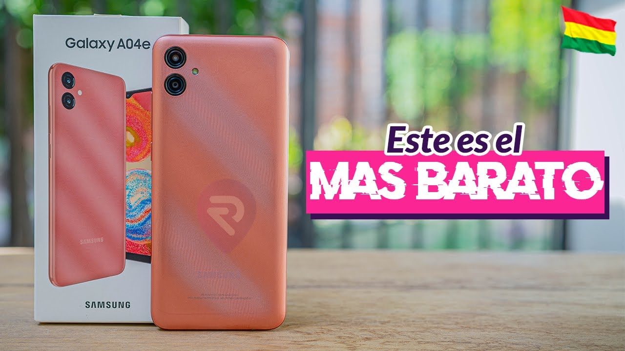 GALAXY A04e 2023│UNBOXING y PRIMERAS IMPRESIONES en ESPAÑOL│El más BARATO de SAMSUNG😮
