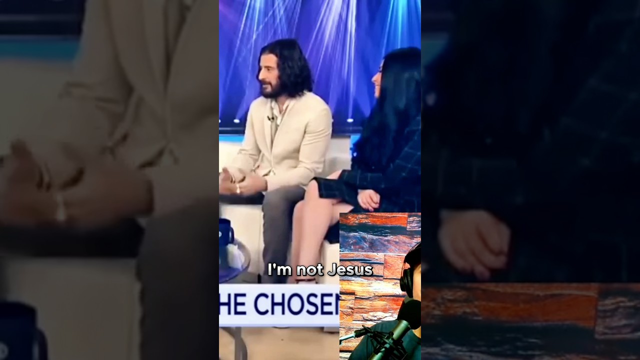 Jonathan Roumie says I&rsquo;m not Jesus I&rsquo;m Jonathan #Thechosenseries #faith #christianity