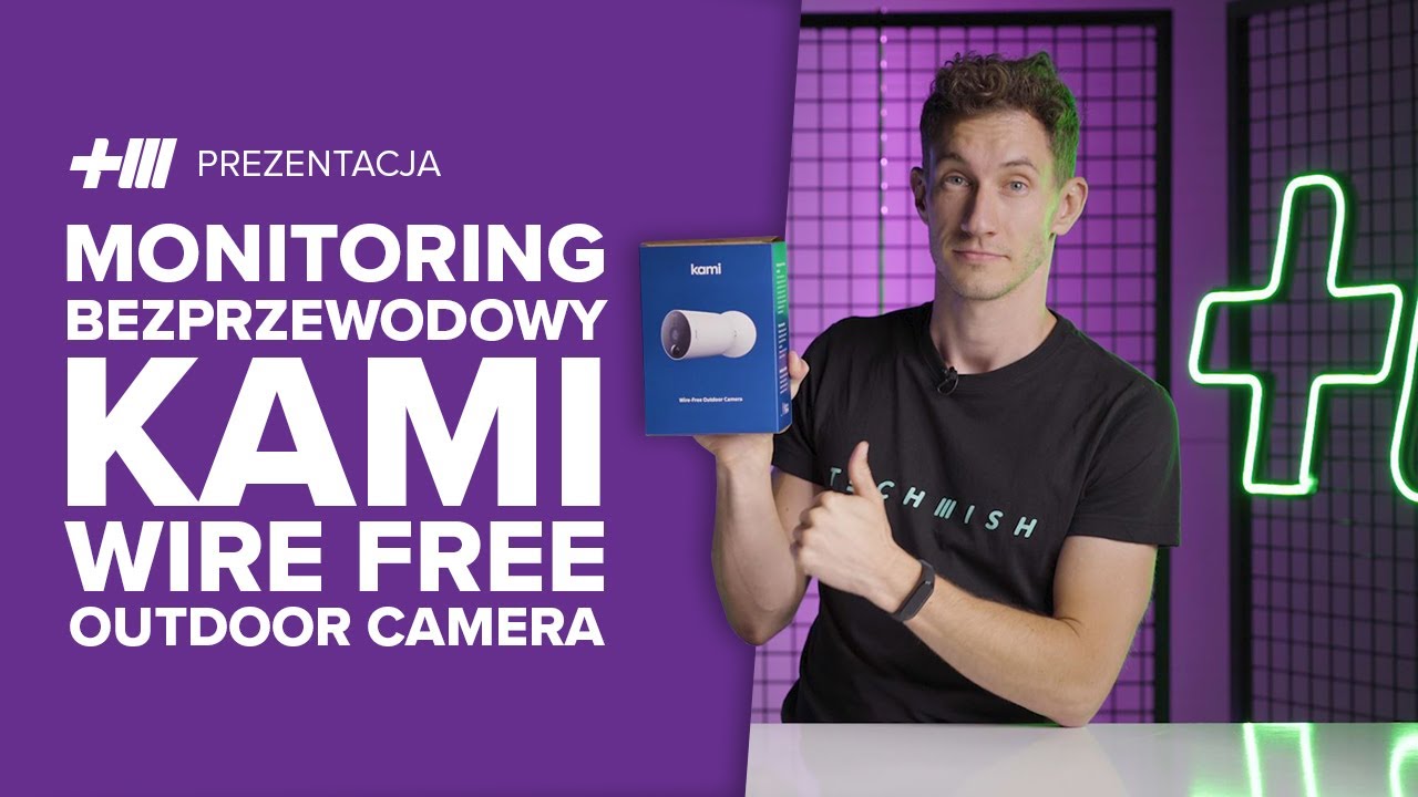 📹 Kamera bezprzewodowa do monitoringu Kami Wire-Free Outdoor Camera - RECENZJA