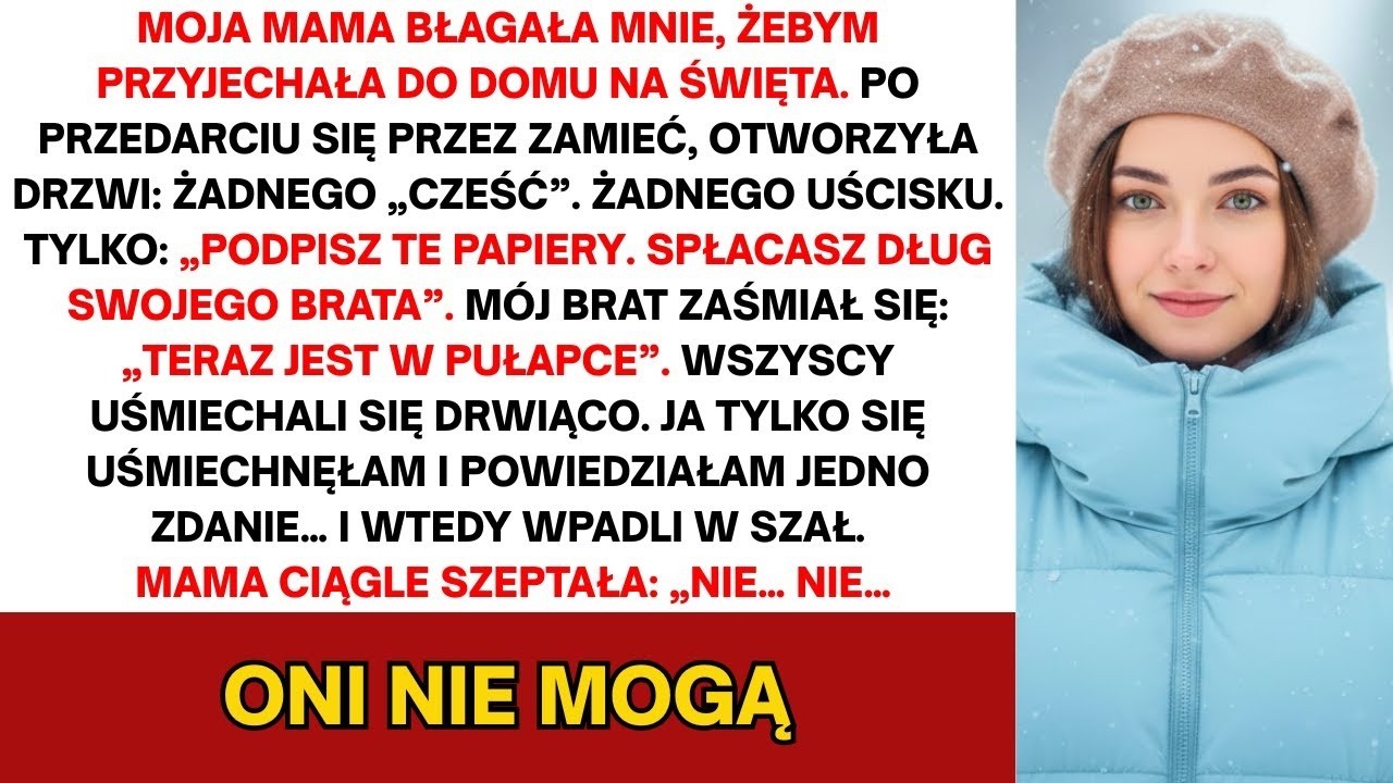Mama ściągnęła mnie do domu na święta — a potem zamknęła mnie pod kluczem żebym spłacił ich długi