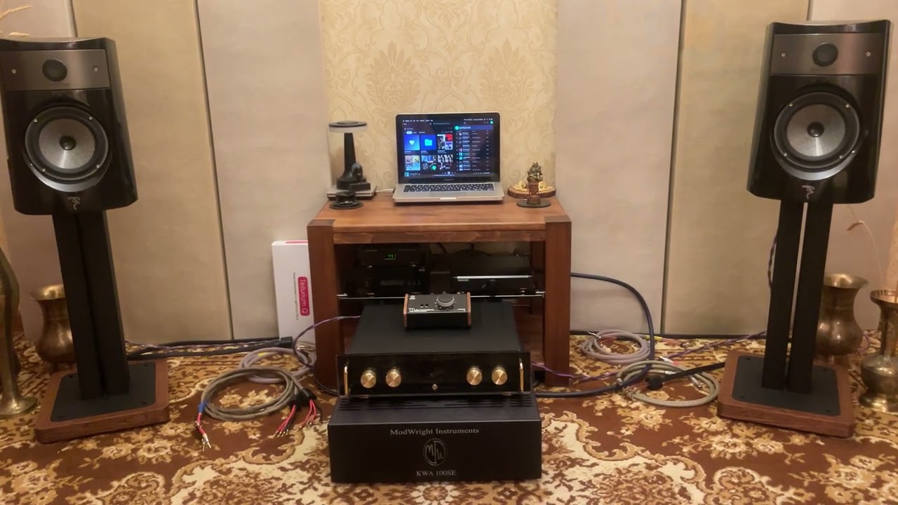 Focal Electra 1008 Be  Electrocompaniet ECI-2