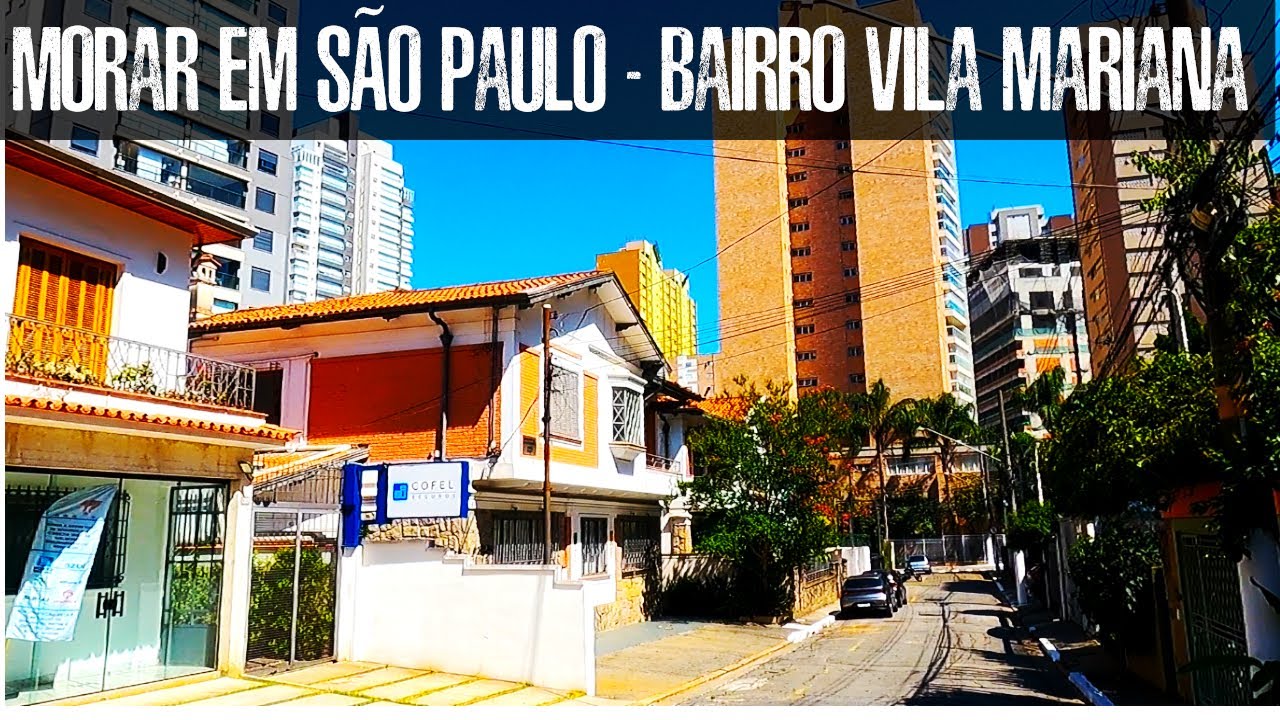 MORAR EM SÃO PAULO - BAIRRO VILA MARIANA (Bairro seguro e bem localizado)