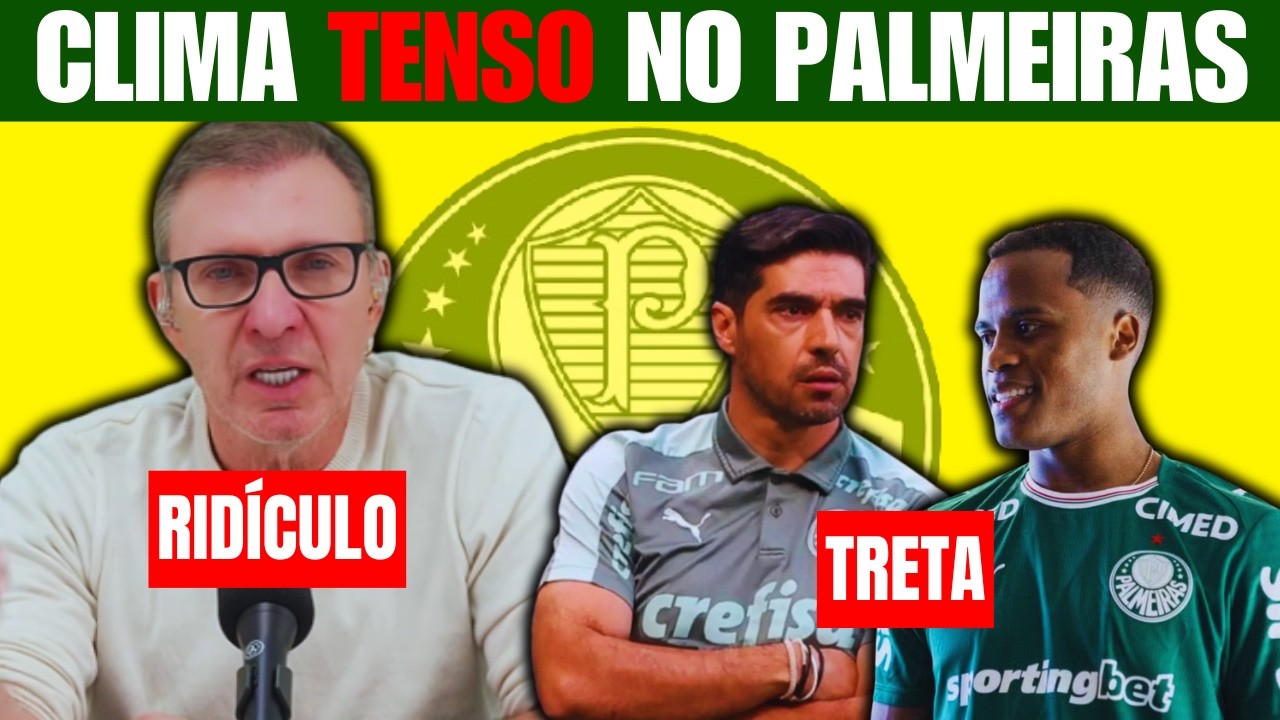 🚨URGENTE! Velosso se ASSUSTA com fala de ABEL EXTREMAMENTE RIDÍCULAS  sobre ARIAS