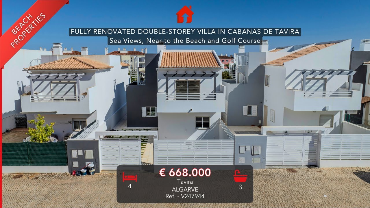 AlgarveProperty.com - Fantastic Fully Renovated Double-Storey Villa in Cabanas de Tavira, Algarve