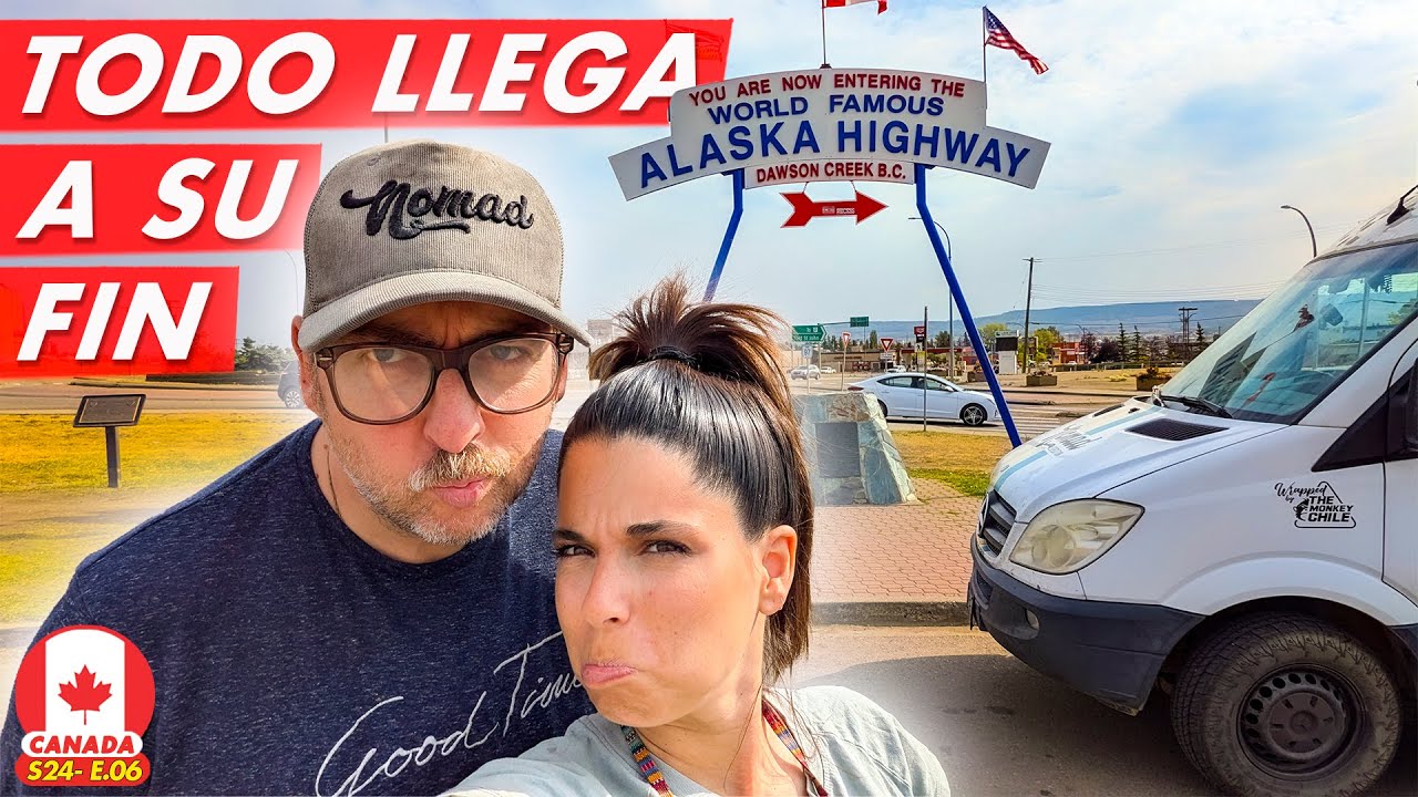 😭 AS&Iacute; TERMINA NUESTRA AVENTURA POR LA ALASKA HIGHWAY 🇨🇦🚐