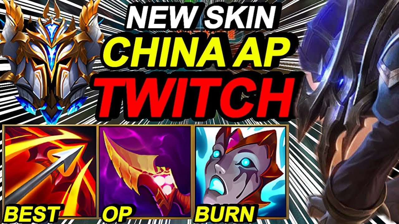 Wild Rift China Twitch Adc -  AP Twitch Insane Damage - Sovereign Rank Gameplay - Best Build Runes