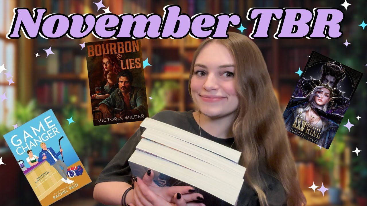 November TBR 🖤 | 8 Dark, Fantasy, MM, & Monster Romance Books!