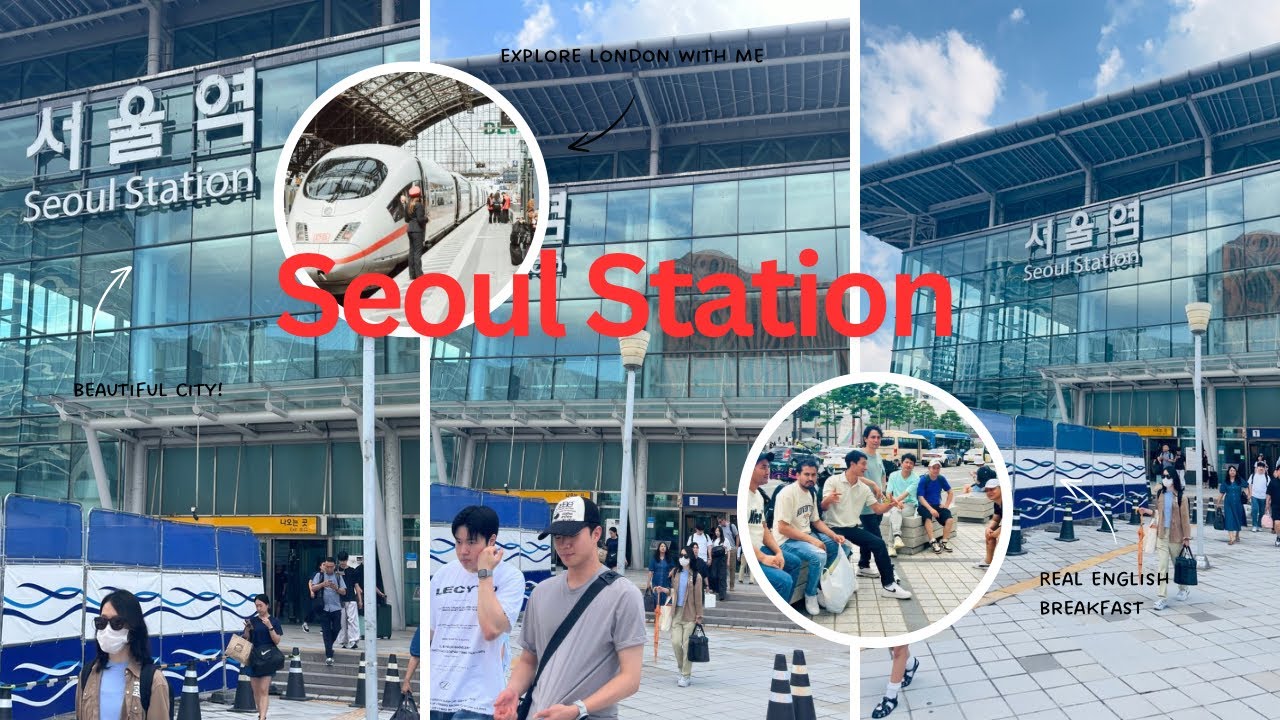 Seoul station Seoul Korea | Travel vlog