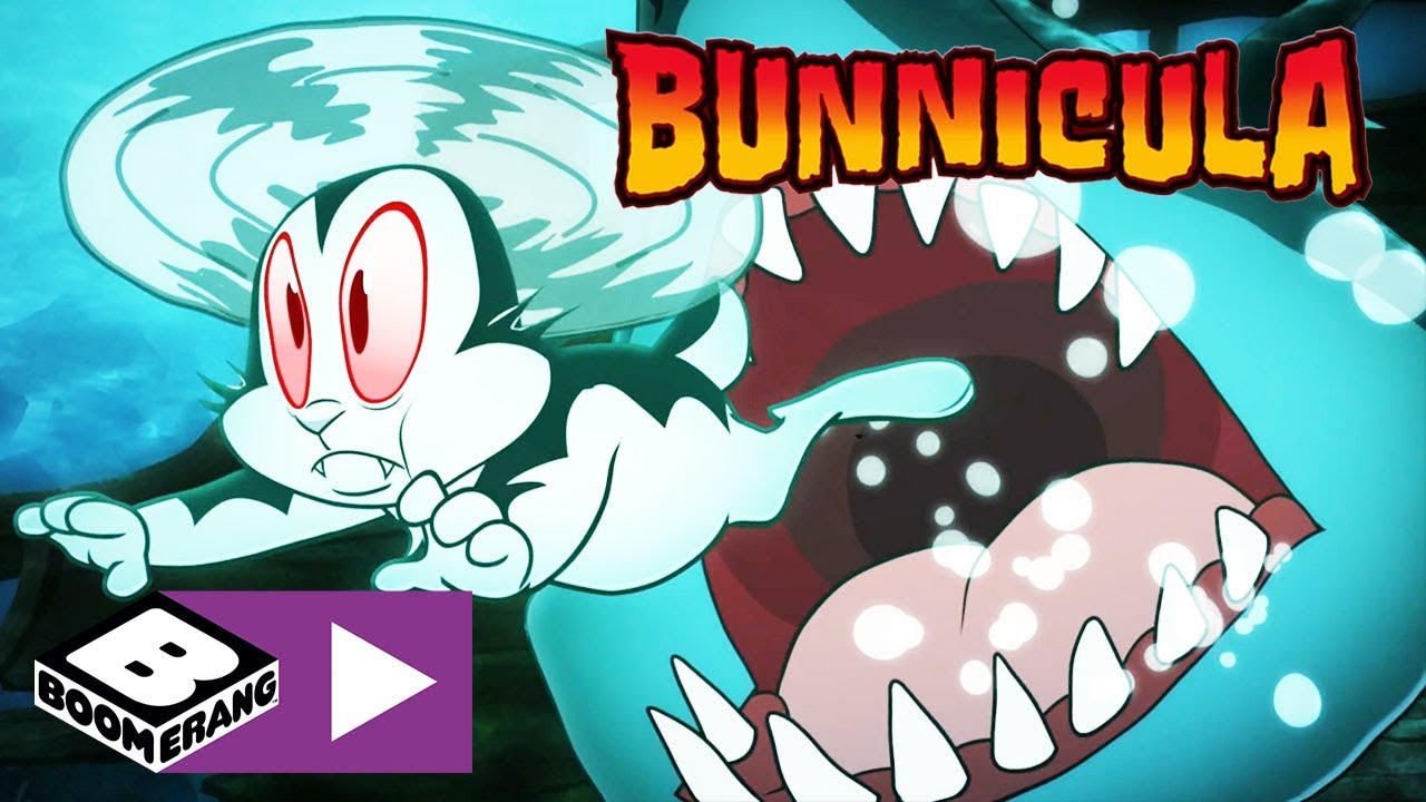 Bunnicula | Bunnicula Gets Swallowed By A Shark | Boomerang UK 🇬🇧