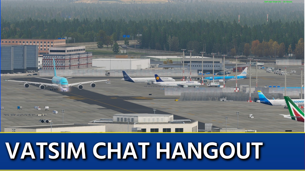 🍅 Work/Study with me | Vatsim EDDF View + Lofi | Chat During Breaks ✈️