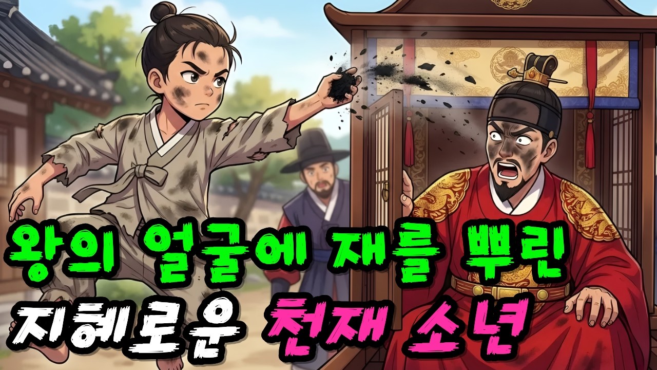 임금님 얼굴에 재를 뿌려 목숨을 살린 10살 천재 소년 |야담 설화 만담 전설 옛날이야기