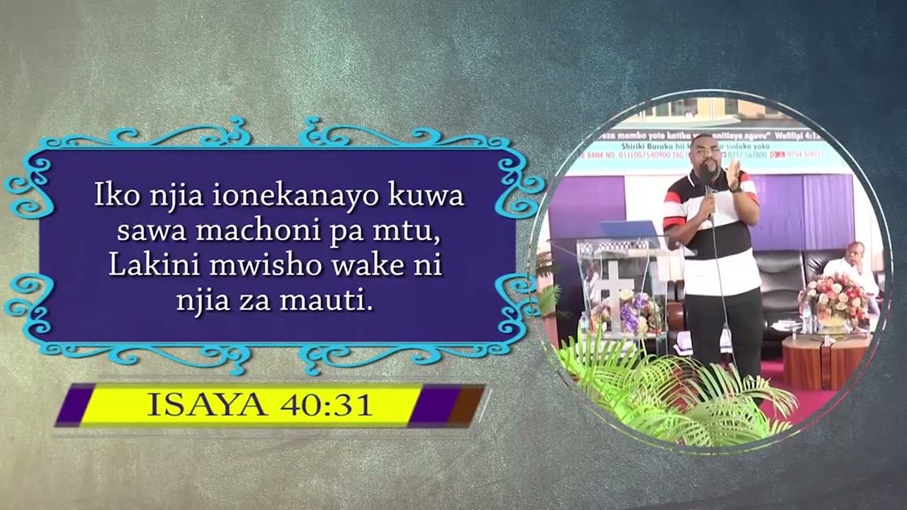 MAISHA YA VIJANA WENGI YALIYOTOKA KWENYE KUSUDI LA MUNGU YAMEJAA VUMBI