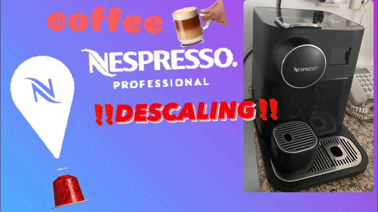 Очистить машину для кофе Nespresso Delongi. Что значит индикатор «DESCALING”?