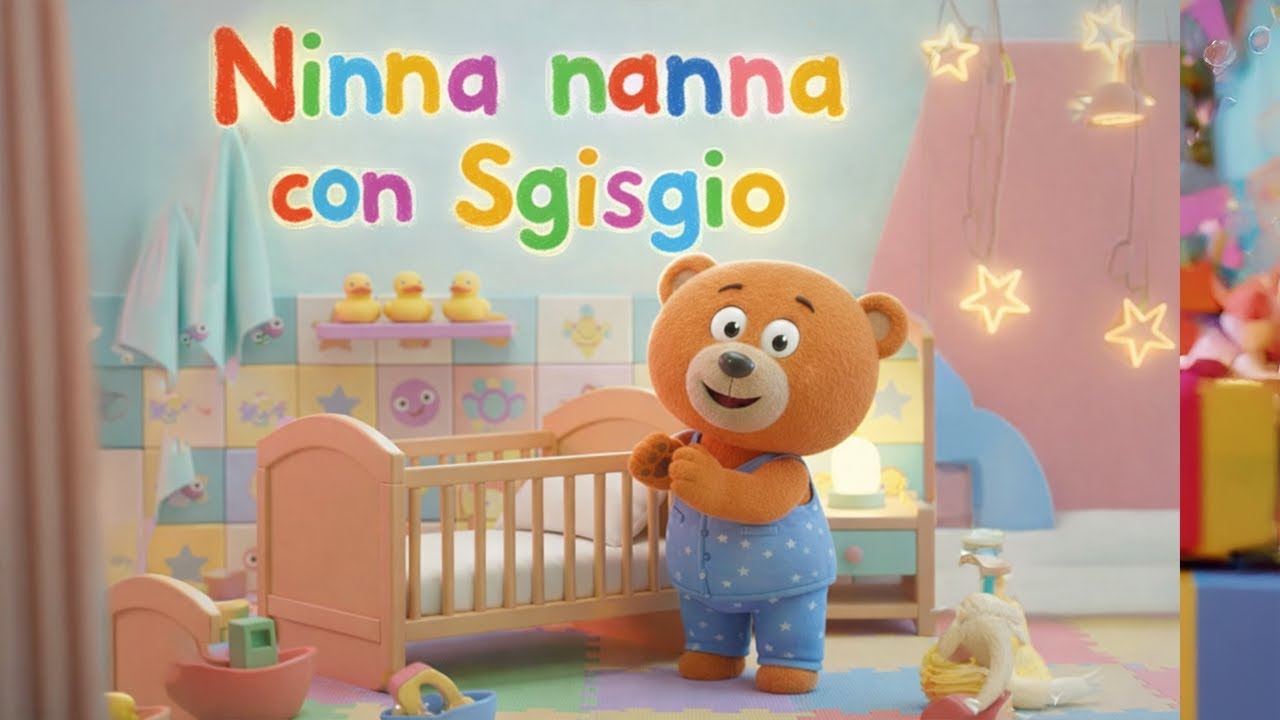 Ninna nanna con Sgisgio: Ninna Nanna Dolce per Neonati e Bambini | Musica  Addormentarsi