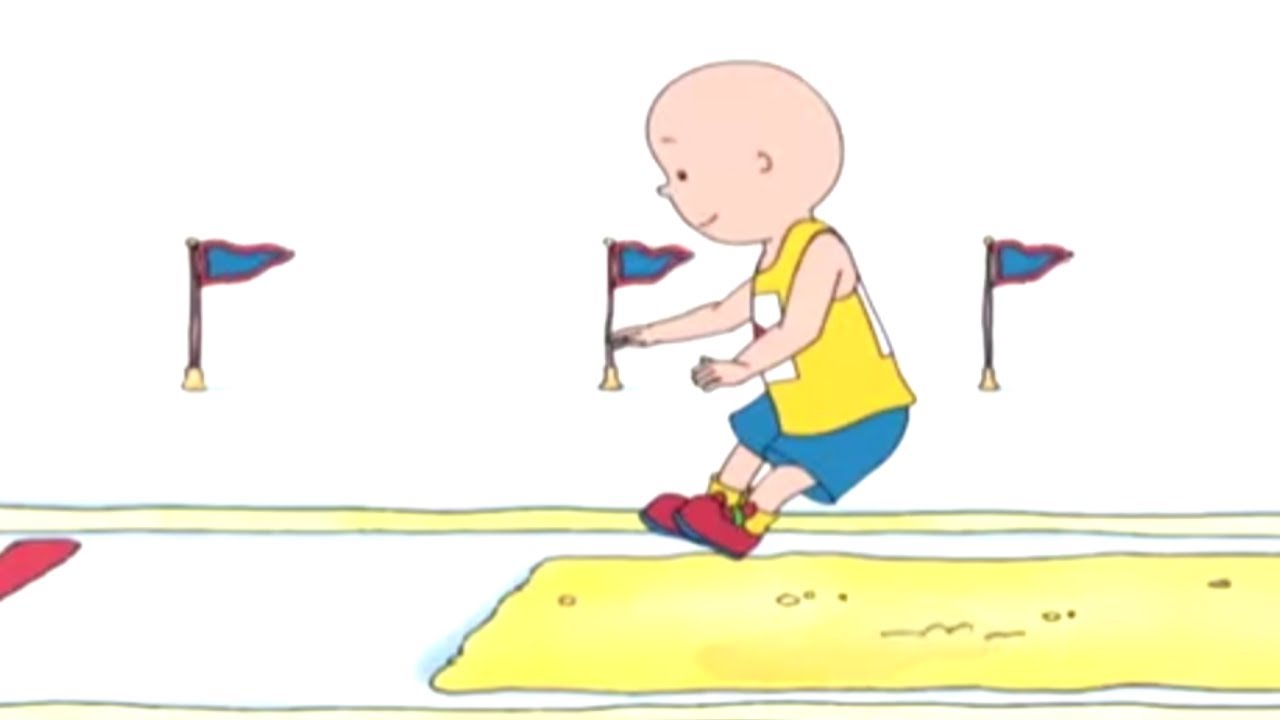 Caillou Nederlands | Caillou op de Lange Sprong Concurrentie | Nieuwe Hele Caillou Afleveringen